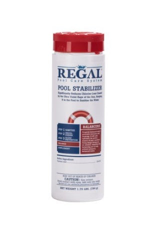 1.75lb Pool Stabilizer Bottle Sanitizers Regal (12)