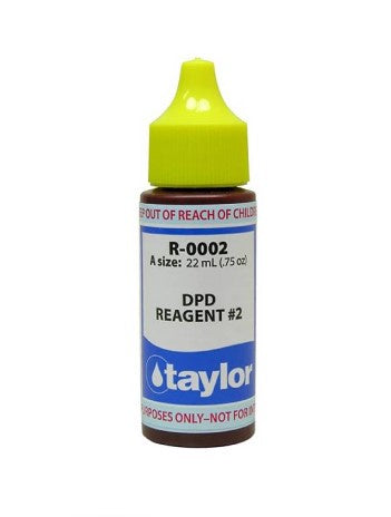 #2 .75 oz DPD Reagent #2 Dropper Bottle R-0002