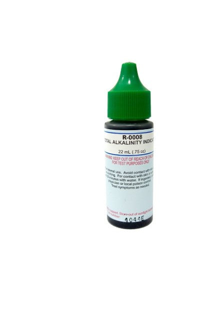 .75 oz Total Alkalinity Indicator Dropper Bottle R-0008