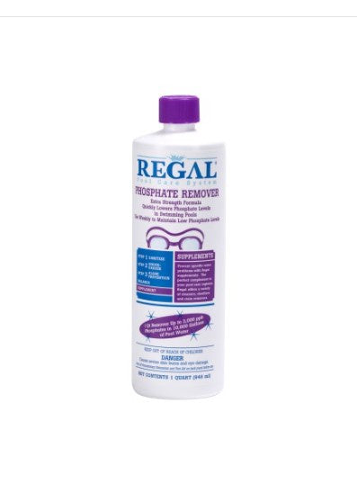 1qt Phosphate Remover Bottle Supplements Regal