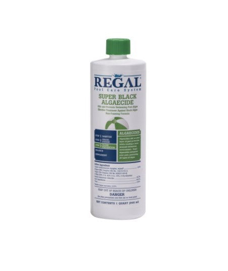 1 qt Regal Super Black Algaecide Bottle