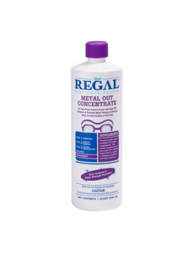 1qt Metal Out Concentrate Bottle Supplements Regal