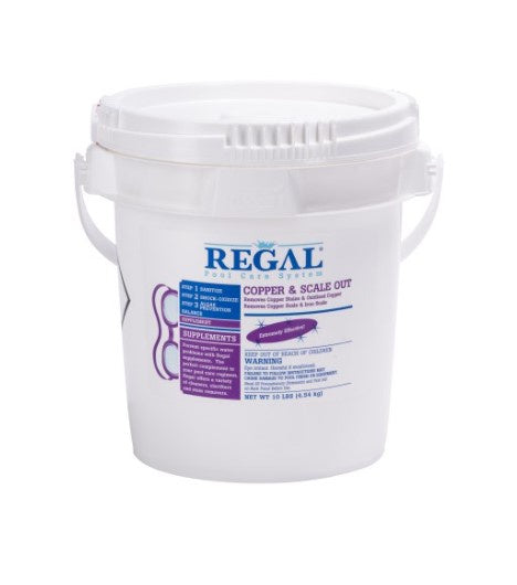 10 lbs Copper and Scale Out Pail Supplements Regal