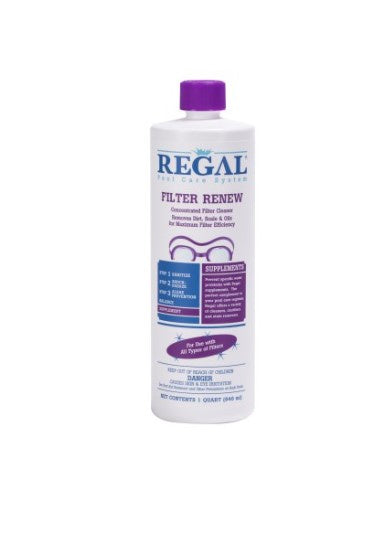 1qt Filter Renew Bottle Supplements Regal