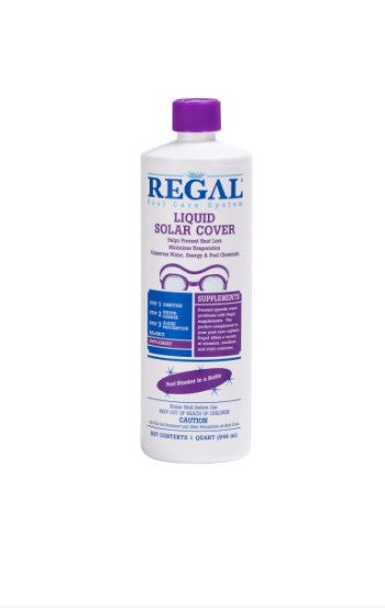 1qt Liquid Solar Cover Bottle Supplements Regal