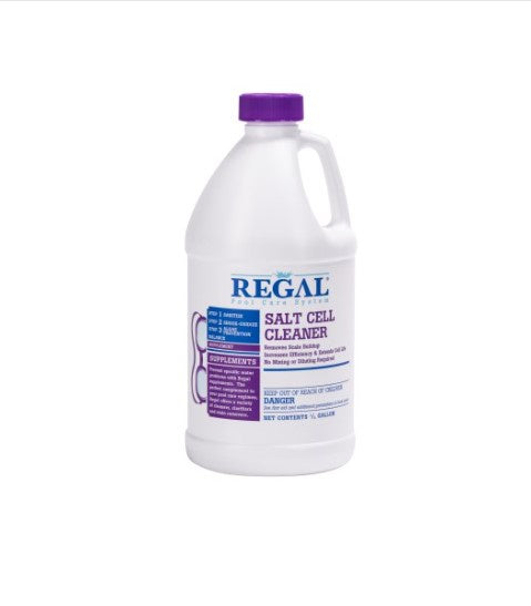 1/2 gal Salt Cell Cleaner Bottle Supplements Regal