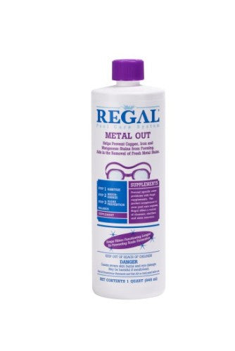 1qt Metal Out Bottle (12) Supplements Regal