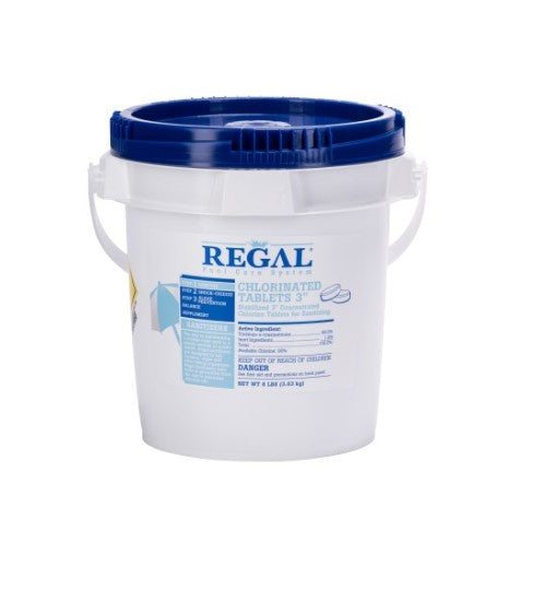 Regal 8 Lbs 3" Regal CHLORINATED TABS Pail